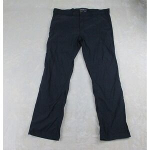 Eddie Bauer Pants Mens 40 Blue Cargo Pockets Lightweight Travex 40X34*